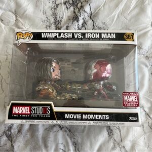 Funko | NWT Marvel Whiplash vs Iron Man Jumbo Pop